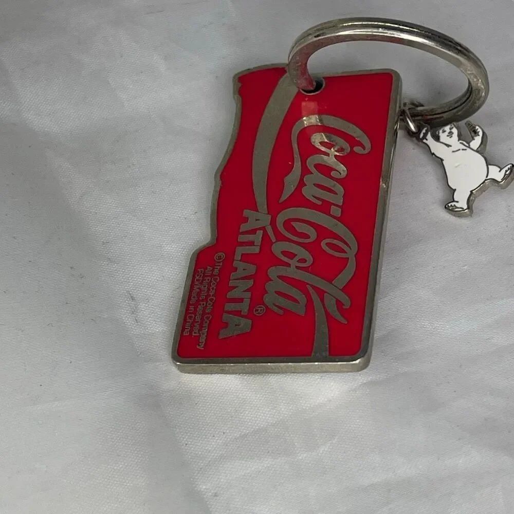 Vintage Atlanta Coca-Cola key chain.
